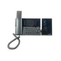 Innovaphone IP222 VoIP Telefon + IP2X2-X Touchscreen...