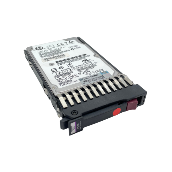 HP 1,2TB 2,5" SAS 12Gbps 10K SC Enterprise HDD EG1200FDNJT 781518-B21 mit Caddy