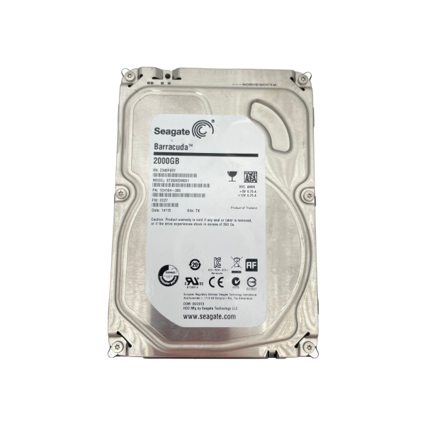 Seagate BarraCuda ST2000DM006 2TB 3,5" SATA III 7200RPM 64MB Desktop HDD