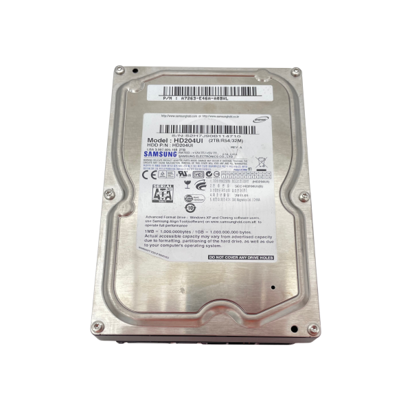 Samsung SpinPoint F4EG HD204UI 2TB 3,5" SATA 3Gbps 5400RPM 32MB HDD