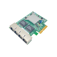 Supermicro AOC-SGP-i4 Quad Port 1GbE PCIe 2.1 x4 NIC...