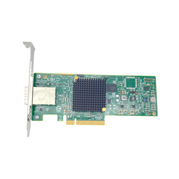 LSI Broadcom SAS 9300-8E 8-Port 12Gbps SAS/SATA HBA PCIe 3.0 x8 IT Mode SFF-8644