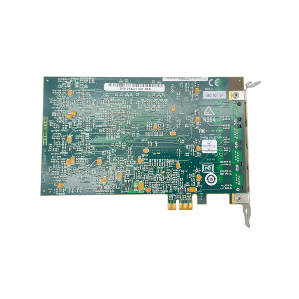 Eicon DIVA Server 4BRI-8M Quad Port ISDN BRI 1GB RJ45 PCIe Server Adapter 803-031-01