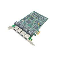 Eicon DIVA Server 4BRI-8M Quad Port ISDN BRI 1GB RJ45...