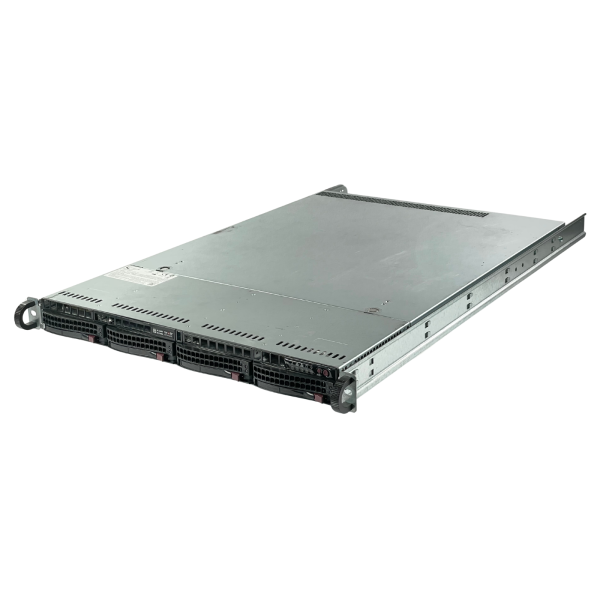 Supermicro CSE-815 1U Server X11SCW-F LGA1151 4x3,5" BPN-SAS3-815TQ WIO 2x 500W
