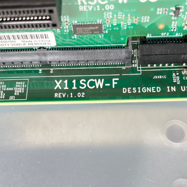 Supermicro CSE-815 1U Server X11SCW-F LGA1151 4x3,5" BPN-SAS3-815TQ WIO 2x 500W