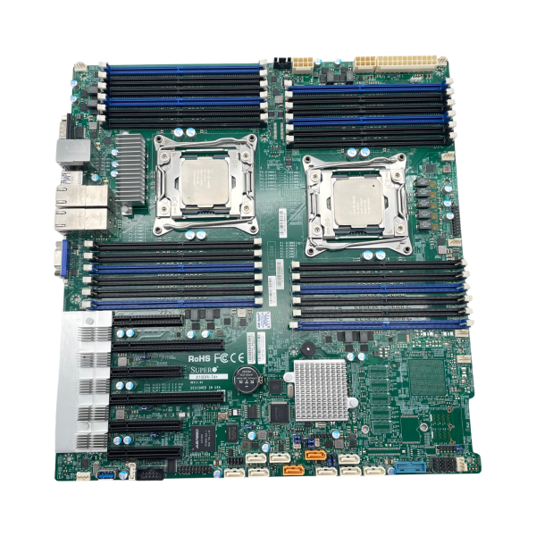 Supermicro X10DRI-T4+ Dual LGA2011-3 EE-ATX C612 4x 10GbE + 2x E5-2620 v4