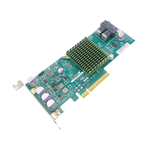 Supermicro AOC-S3008L-L8E 12GB/s PCIe 3.0 x8 8-Port HBA Controller Low Profile