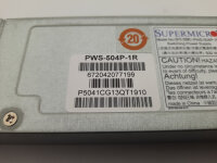 Supermicro Netzteil PWS-504P-1R 500 Watt 1U 80 PLUS...