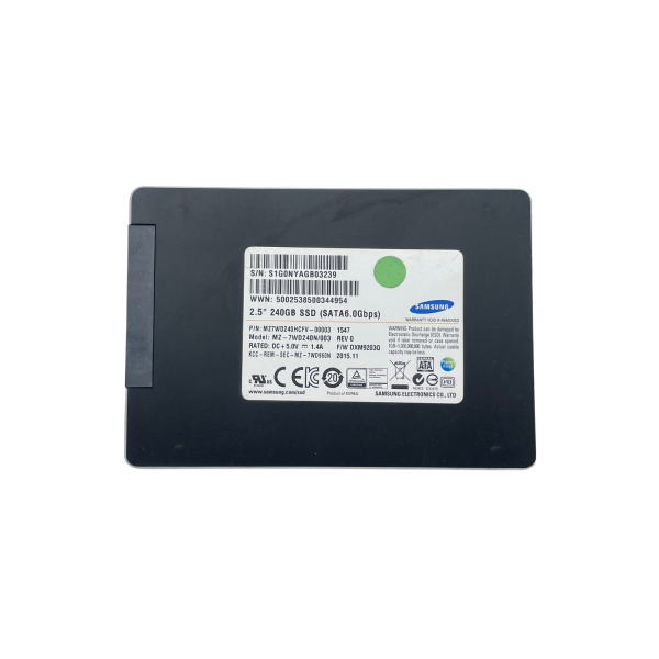 Samsung SM843Tn 240GB 2,5" SATA SSD Enterprise MZ7WD240HCFV-00003