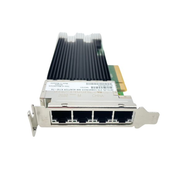 2x Intel X710-T4 4x10GbE RJ45 PCIe 3.0 x8 Server NIC Low Profile XL710BM1
