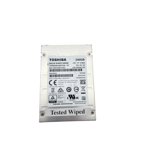 Toshiba HK4R 240GB 2.5" SATA III SSD THNSN8240PCSE