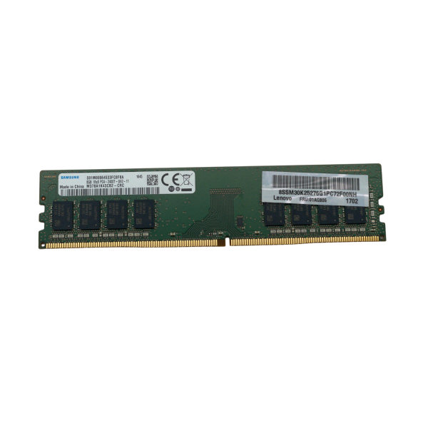 Samsung 8GB DDR4 2400MHz PC4-19200 UDIMM M378A1K43CB2-CRC