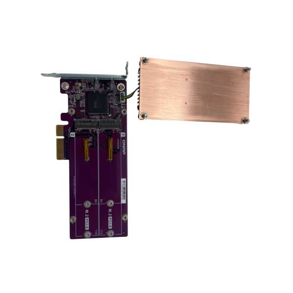 QNAP QM2-2P M.2 SSD Erweiterungskarte Dual Slot PCIe
