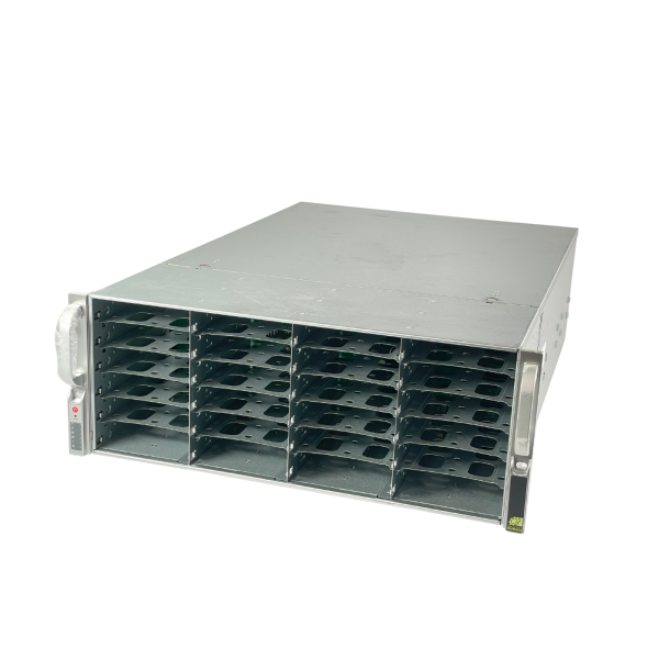 Supermicro CSE-846 4U 24x 3.5" SAS3 Gehäuse 2x 1280W PSU