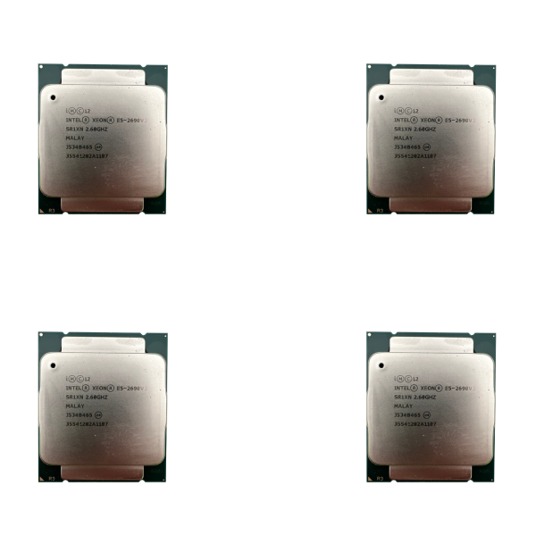 4x Intel Xeon E5-2690 V3 12Kerne 24Threads 2,60GHz Base 3,50GHz Turbo 2011--3 SR1XN