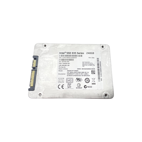 Intel SSD 335 Series 240GB SATA 6Gb/s 2,5 Zoll SSDSC2CT240A4