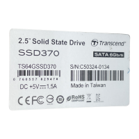 Transcend SSD370 64GB 2,5" SATA III SSD MLC NAND TS64GSSD370