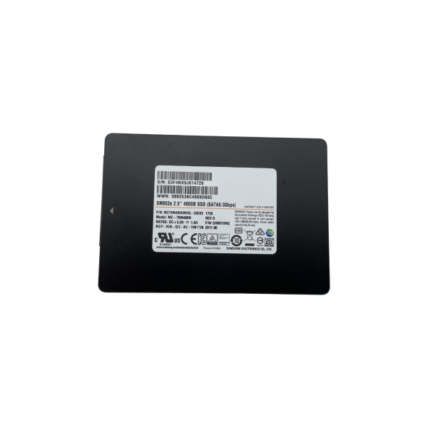 Samsung SM863a 480GB 2,5" SATA3 SSD MZ7KM480HMHQ Enterprise