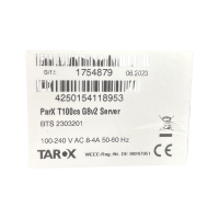 TAROX ParX T100cs G8v2 Server Xeon E-2378 64GB RAM Tower