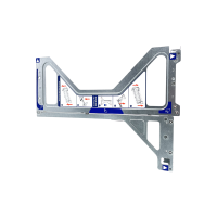 Supermicro Riser Board Cage RSC-R1UW-2E16 + RSC-UMR-8...