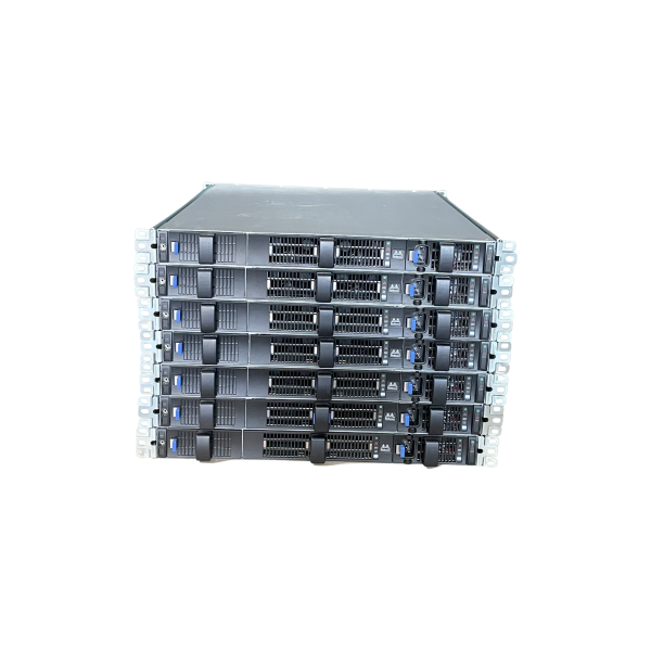 7x Mellanox SX6025 MSX6025F-1SFS 36-Port QSFP 56G FDR Infiniband Switch + Rackschienen Kit