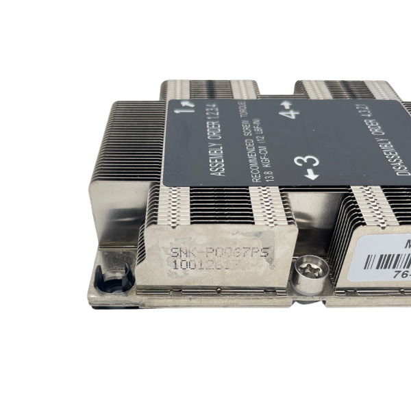 Supermicro CSE-819U 1U Barebone X11DPU 4x3,5" 2x750W PSU