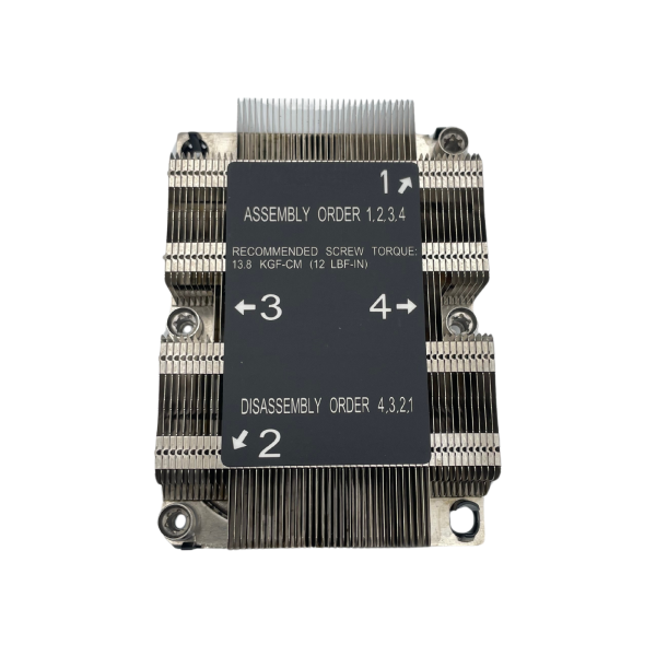 Supermicro CSE-819U 1U Barebone X11DPU 4x3,5" 2x750W PSU