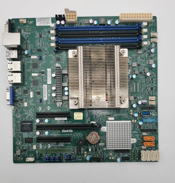 Supermicro X11SSL-F MicroATX Server Board LGA1151 DDR4 C232 Chipset Dual-Gb w/ HS