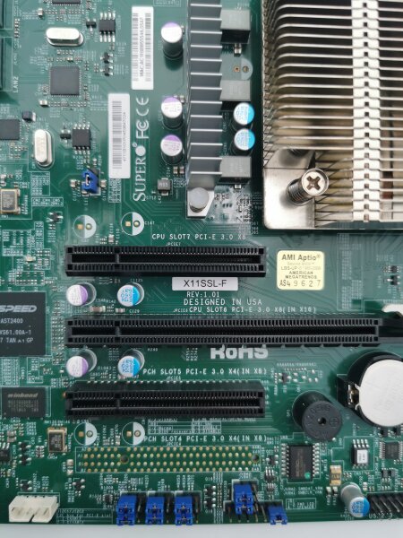 Supermicro X11SSL-F MicroATX Server Board LGA1151 DDR4 C232 Chipset Dual-Gb w/ HS