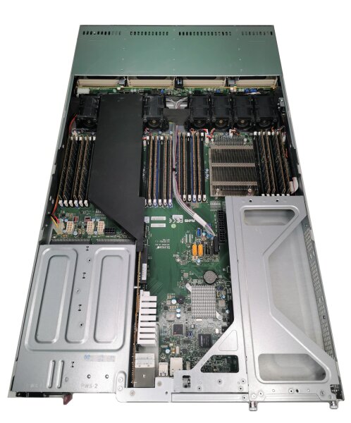 Supermicro CSE-819U X10DRU-i 2x E5-2667 V3 256GB DDR4 2133P 4x3,5" Caddys, Rails