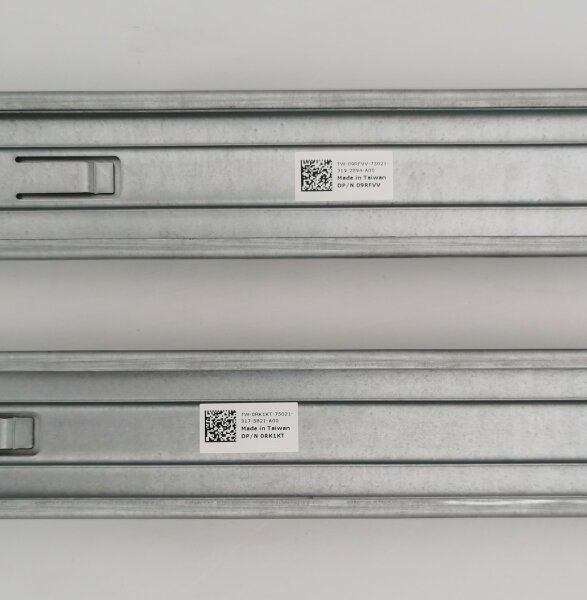 Dell Rack Schienen 1U Server Rail Kit 09RFVV 0RK1KT R320, R420, R630, R640