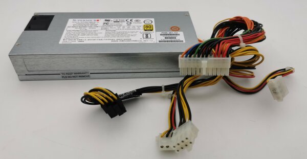 Supermicro Netzteil PWS-351-1H 350W PSU 1U Netzteil 80 PLUS Gold