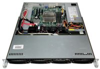 Supermicro CSE-813M X11SSL-F E3-1275v6 64GB DDR4 ECC 4x 3,5" Caddys 1HE Server 350W