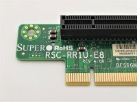 10x Supermicro Riser Card RSC-RR1U-E8 Rev. 4.00