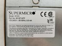 Supermicro  CSE-815 + X8DTU-F 2x X5650 96GB 4x LFF-Caddys PSU Ohren