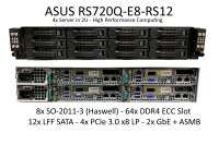 ASUS RS720Q-E8-RS12 - Quad Node - 8-SO2011-3 64x DDR4...