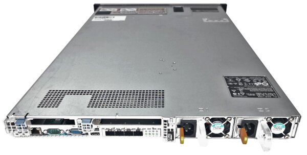 Dell R630 Base - Barebone - 1x HS, 2x PSU, X710-DA4 Mezz - 8x SFF