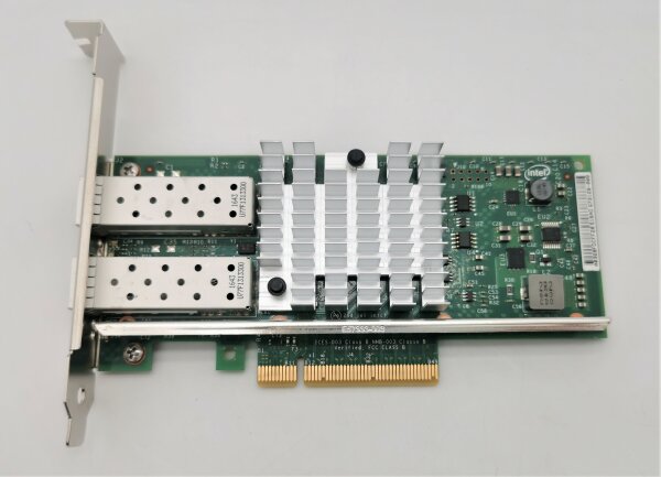 Intel X520-DA2 2x 10GbE SFP+ PCIe Dell DP/N 0XYT17 - Full Profile - Gebraucht