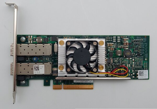 Dell 0N20KJ Dual-Port 10GbE SFP+ Broadcom 57810 Netzwerkadapter PCIe Full-Profil