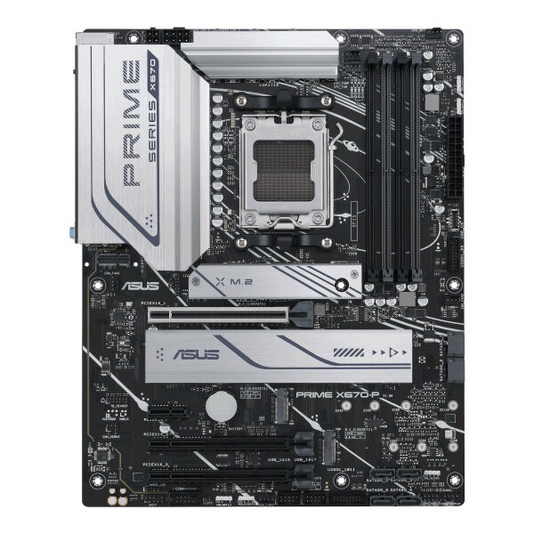 ASUS PRIME X670-P AMD X670 Socket AM5 ATX Mainboard - Gebraucht