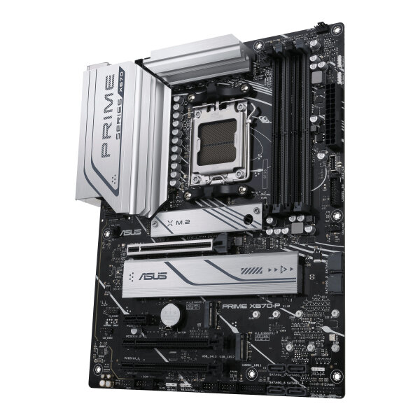 ASUS PRIME X670-P AMD X670 Socket AM5 ATX Mainboard - Gebraucht