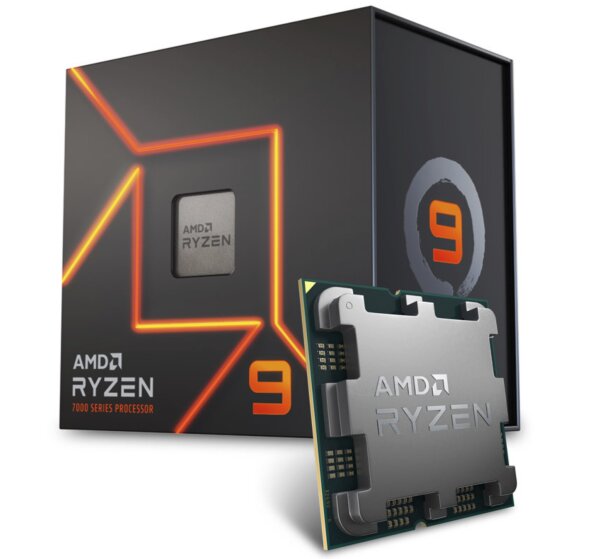 AMD Ryzen 9 7950X 16 Kerne 32 Threads 4,5GHz bis zu 5,7GHz AM5 PCIe5 Neu - Tray