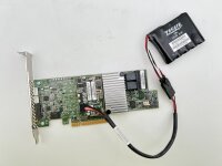 LSI MegaRAID 9361-8I RAID Controller - Full-Profile - 1GB Cache incl. BBU - Used