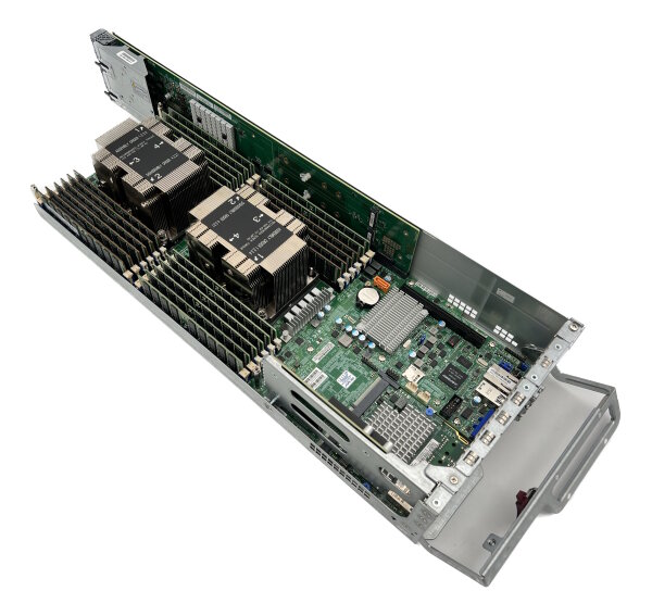 Supermicro 4x Gold 5120T 768GB RAM NVMe 6x U.2 SAS3 X11DPT-B 2U 10G Big-Twin SYS-6029BT-DNC0R