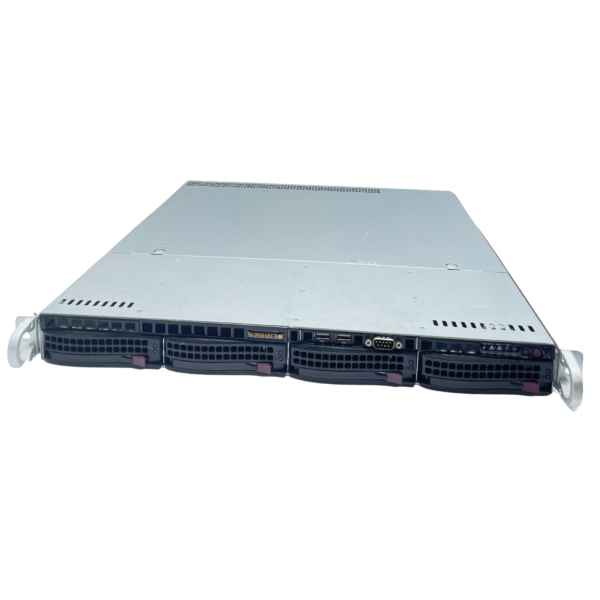 Supermicro CSE-813M X9SRI-F E5-2690 V2 128GB RAM 4x LFF 3.5" SATA 1U Server 350W