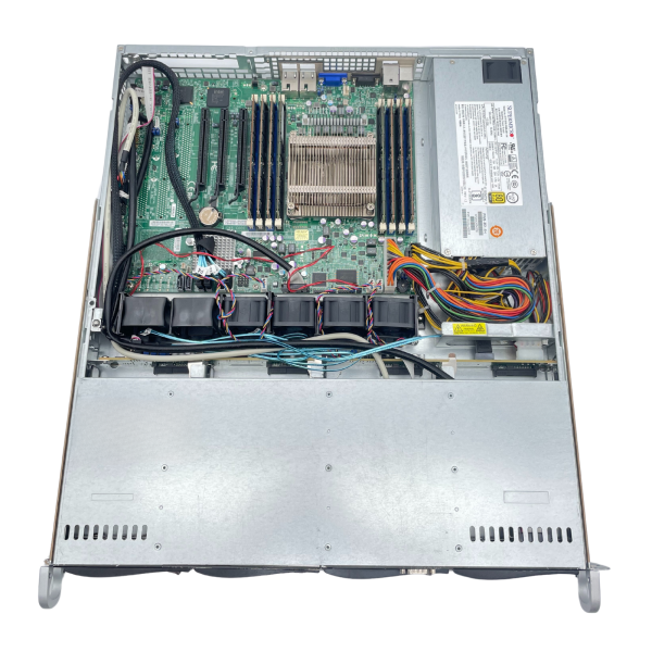 Supermicro CSE-813M X9SRI-F E5-2690 V2 128GB RAM 4x LFF 3.5" SATA 1U Server 350W