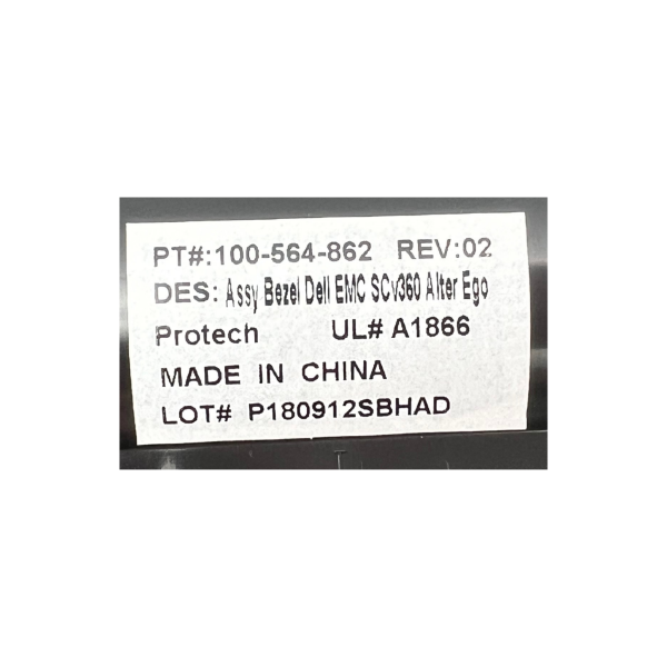 Dell EMC Frontblende 4U 0PKCVP Bezel SCv360 100-564-862 - Neu