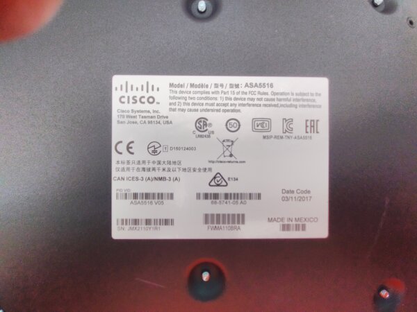 Cisco ASA 5516-X Firewall