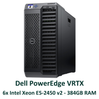 Dell PowerEdge VRTX 25x SFF 3 Nodes 6x E5-2450 v2 128GB...